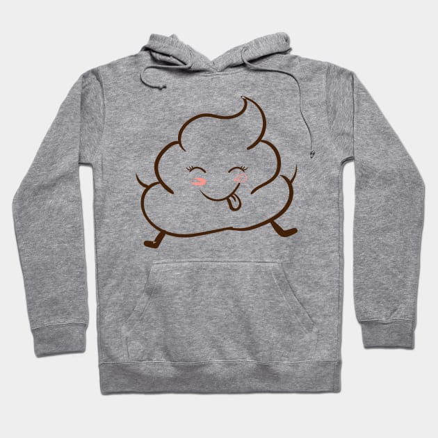 Happy Poop Hoodie by AMK Stores